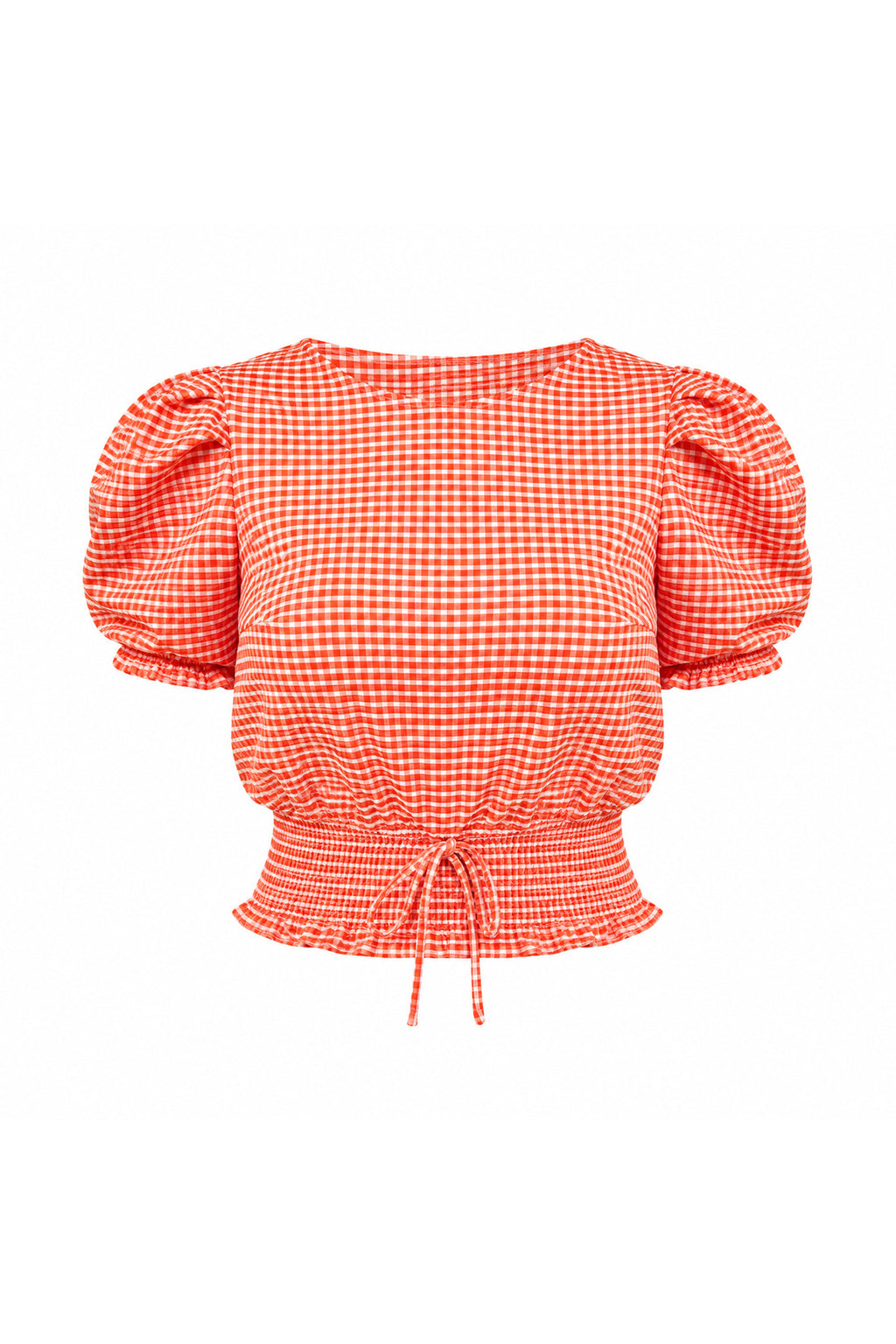 Beli Gipeli Pitikareli Bluz | D1430 - ORANJ