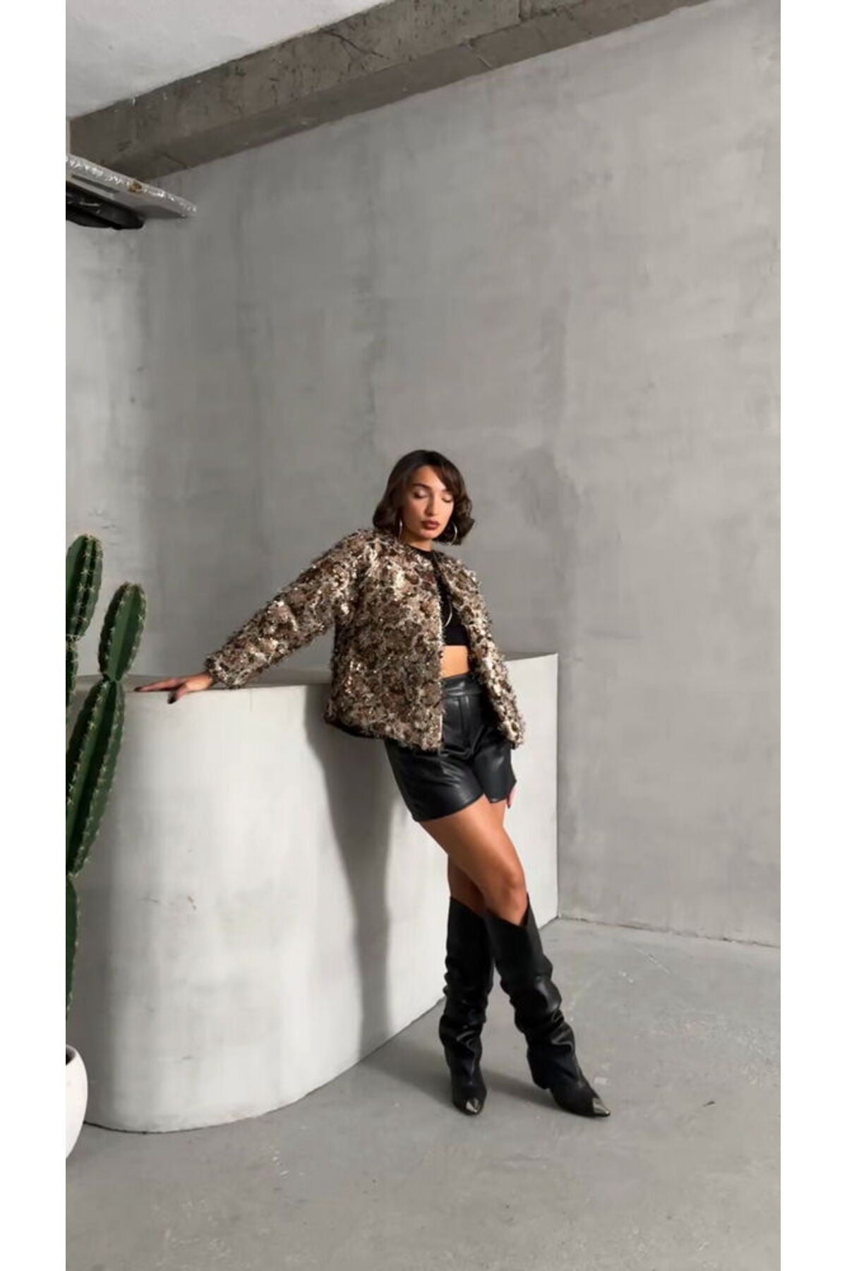 Ceket | F1841 - LEOPAR D2