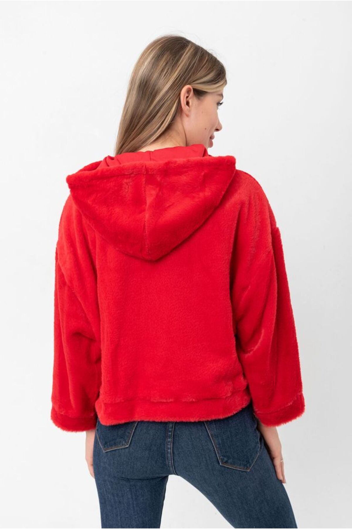 Peluş Mont | F0021 - TAŞ