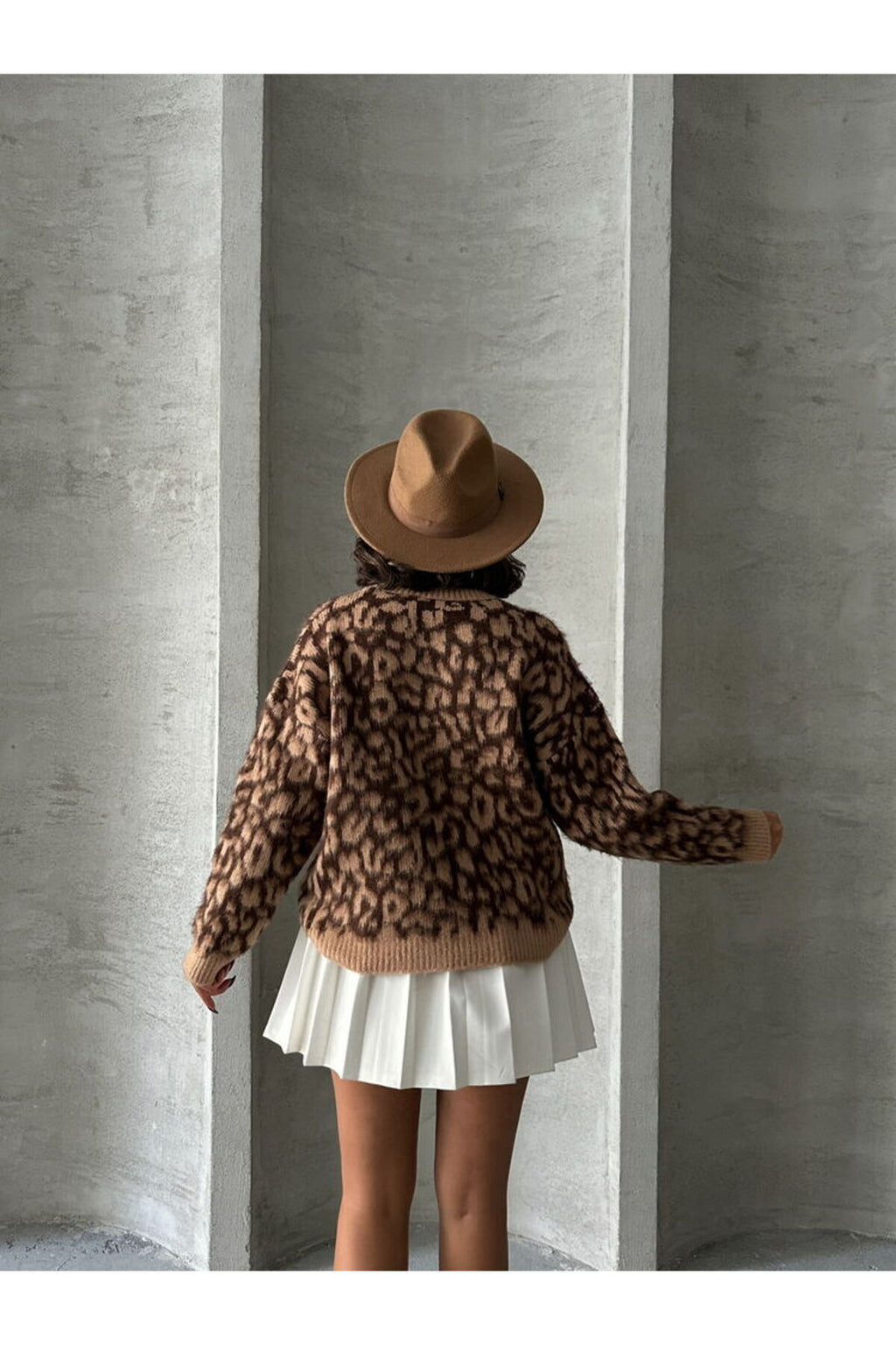 Leopar Triko Bluz | K-158