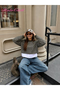 Crop Bluz | F1544 - HAKİ