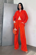Piliseli Pantolon | D2387 - ORANJ