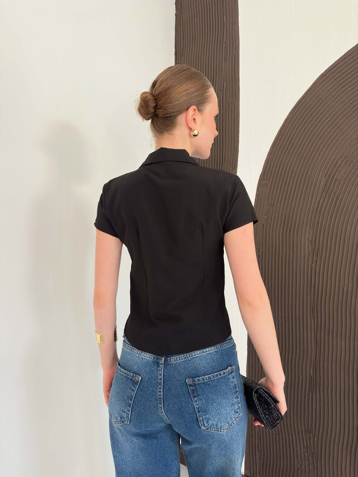 Çin Düğmeli Gömlek | D3048