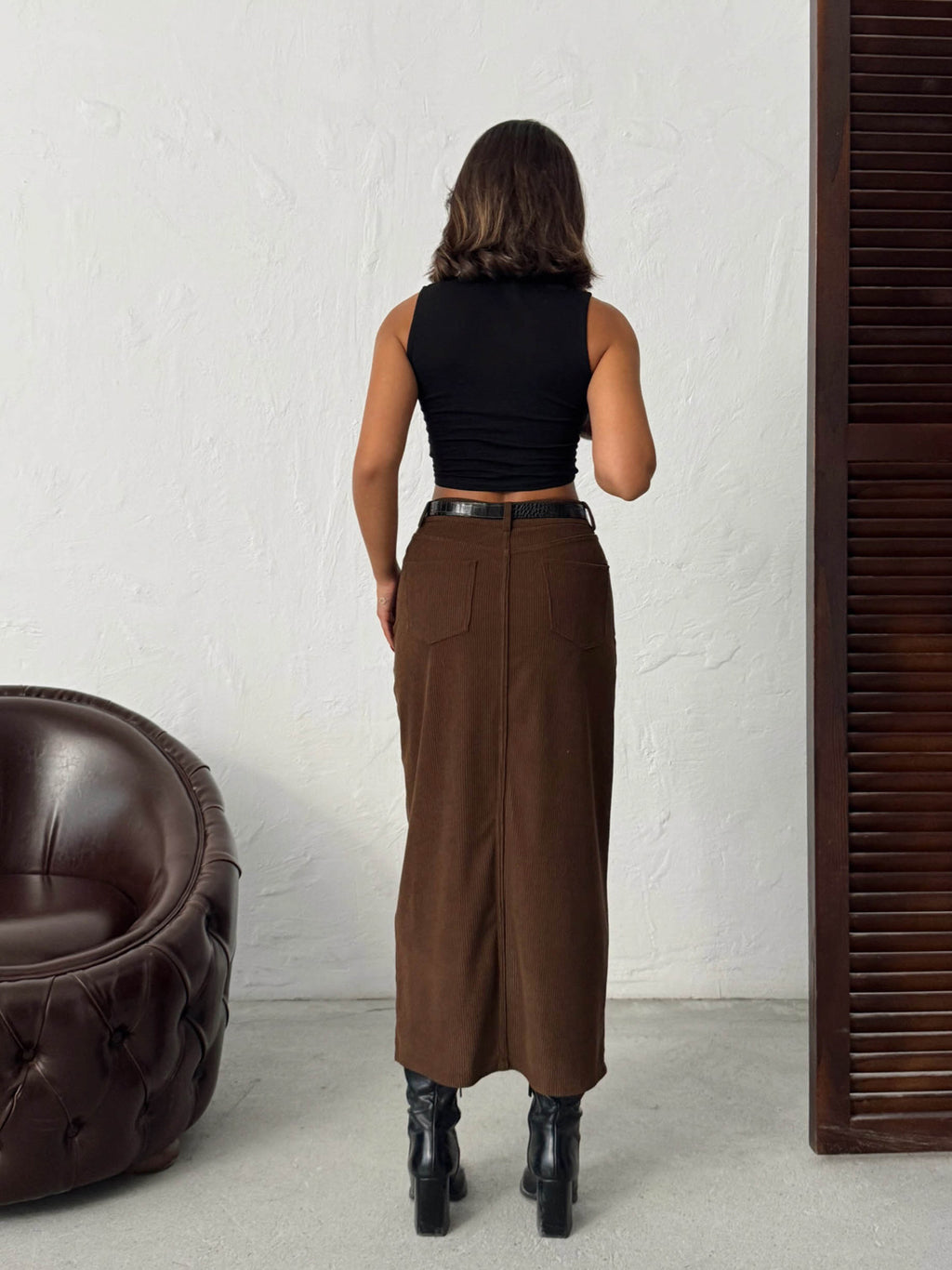 Fitilli Kadife Etek | F2033