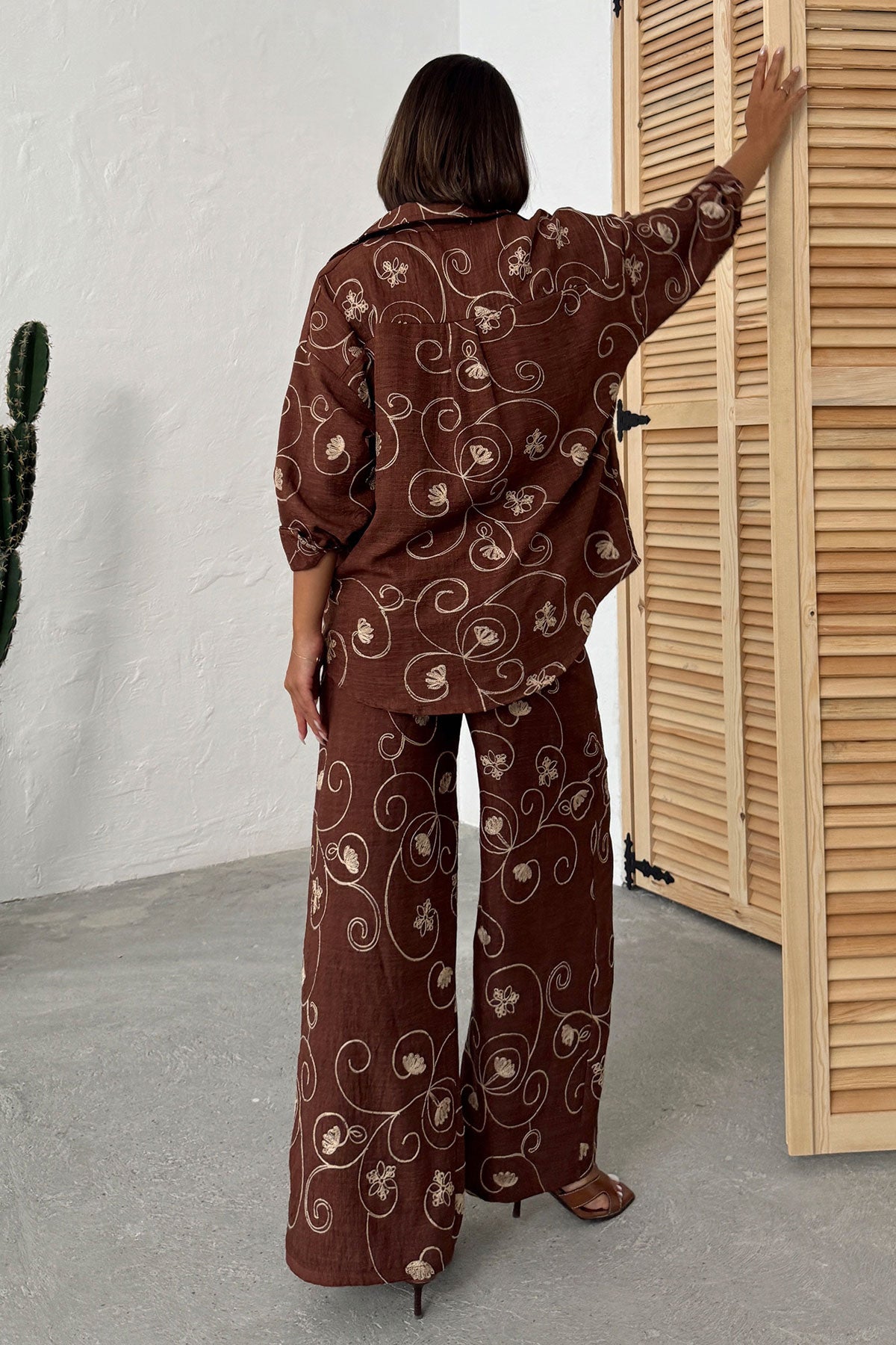 Nakışlı Pantolon | F1900