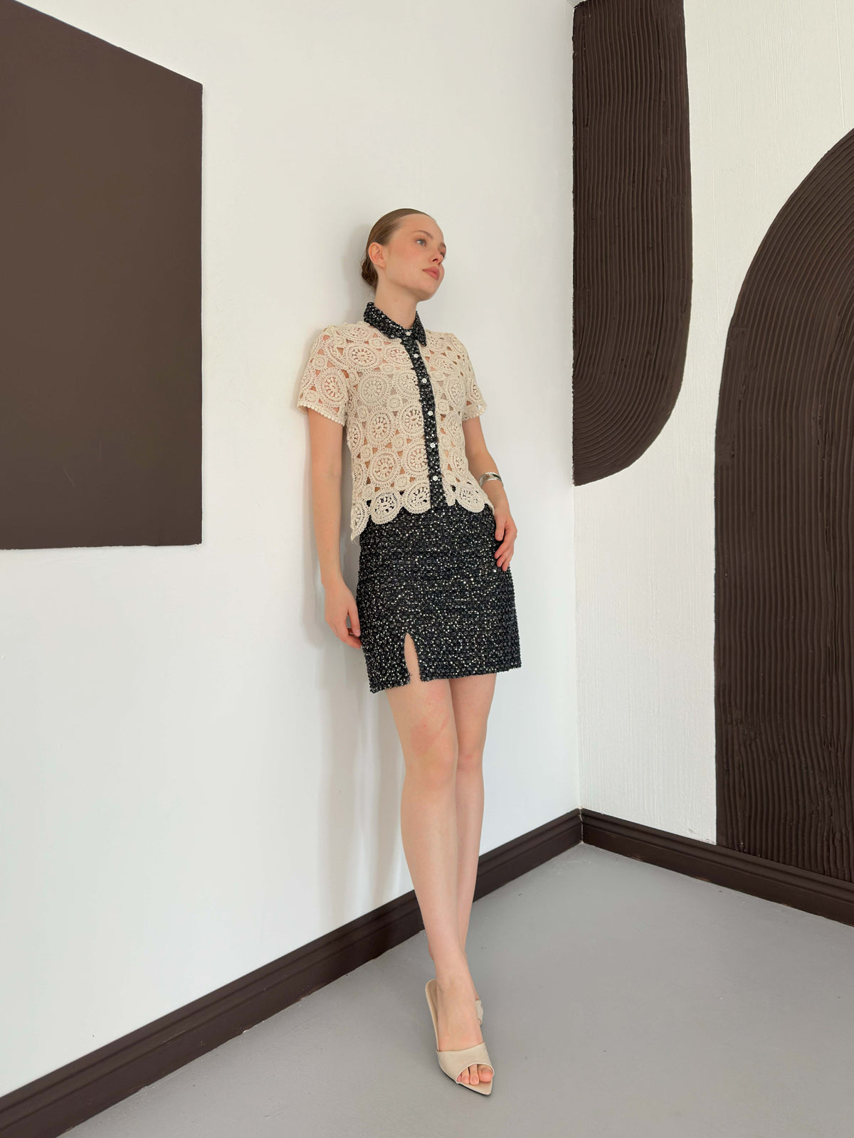 PULLU KOT ETEK | D2853